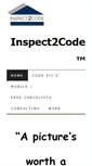 Mobile Screenshot of inspect2code.com